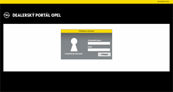Desktop Screenshot of portal.opeldealer.cz