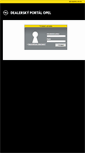 Mobile Screenshot of portal.opeldealer.cz